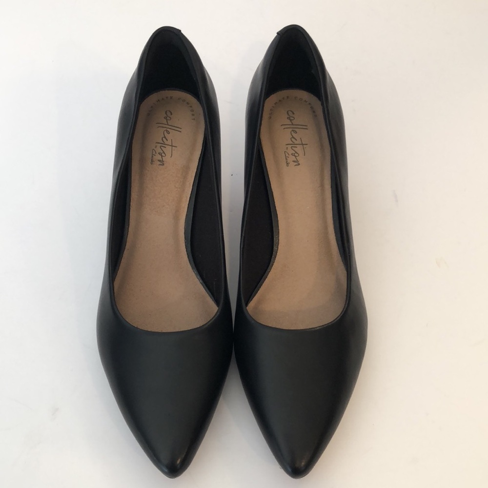 Clarks Black Heels for Women - Picture 12 of 14